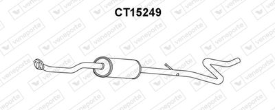 CT15249 VENEPORTE Предглушитель выхлопных газов