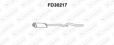 FD30217 VENEPORTE Предглушитель выхлопных газов