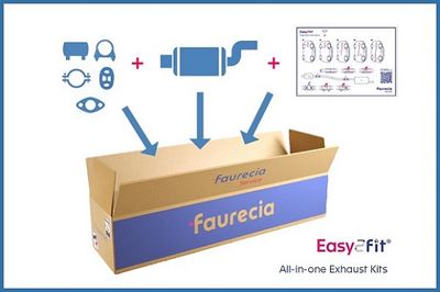 FS25388 Faurecia Средний глушитель выхлопных газов