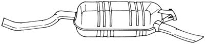 35627 SIGAM Глушитель выхлопных газов конечный