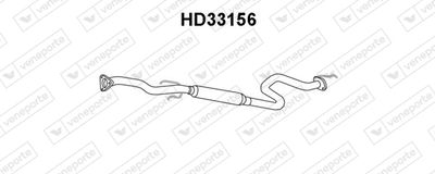 HD33156 VENEPORTE Предглушитель выхлопных газов