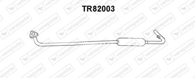 TR82003 VENEPORTE Предглушитель выхлопных газов