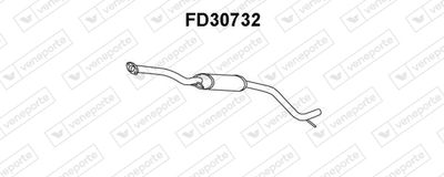 FD30732 VENEPORTE Предглушитель выхлопных газов