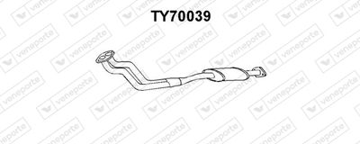 TY70039 VENEPORTE Предглушитель выхлопных газов