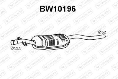 BW10196 VENEPORTE Предглушитель выхлопных газов