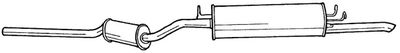 55603 SIGAM Глушитель выхлопных газов конечный