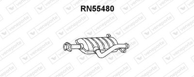 RN55480 VENEPORTE Предглушитель выхлопных газов