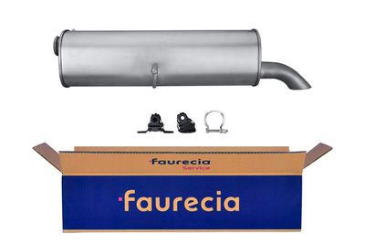 FS45857 Faurecia Глушитель выхлопных газов конечный