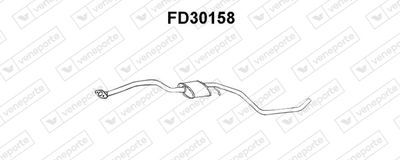 FD30158 VENEPORTE Предглушитель выхлопных газов