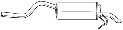 49645 SIGAM Глушитель выхлопных газов конечный