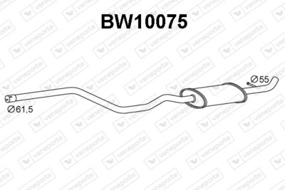 BW10075 VENEPORTE Предглушитель выхлопных газов