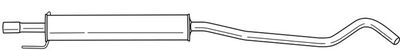 40418 SIGAM Средний глушитель выхлопных газов