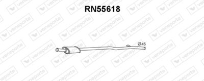 RN55618 VENEPORTE Предглушитель выхлопных газов