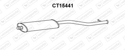 CT15441 VENEPORTE Предглушитель выхлопных газов