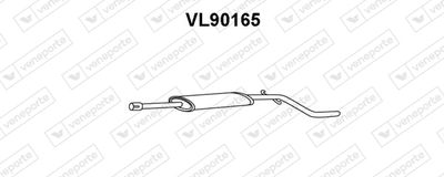 VL90165 VENEPORTE Предглушитель выхлопных газов