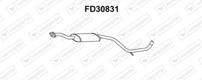 FD30831 VENEPORTE Предглушитель выхлопных газов