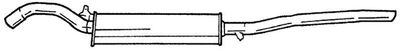 22608 SIGAM Глушитель выхлопных газов конечный