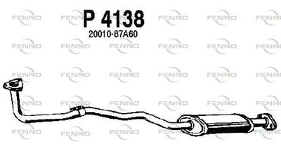 P4138 FENNO Предглушитель выхлопных газов