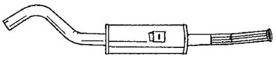16616 SIGAM Глушитель выхлопных газов конечный