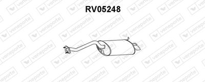 RV05248 VENEPORTE Глушитель выхлопных газов конечный