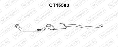 CT15583 VENEPORTE Предглушитель выхлопных газов