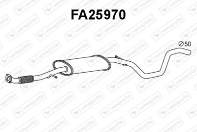 FA25970 VENEPORTE Глушитель выхлопных газов конечный