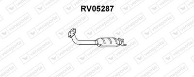 RV05287 VENEPORTE Предглушитель выхлопных газов