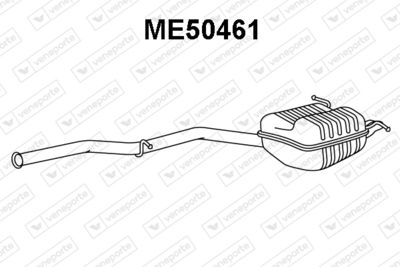 ME50461 VENEPORTE Глушитель выхлопных газов конечный