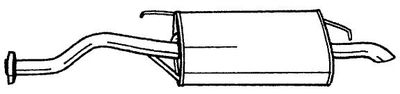 65610 SIGAM Глушитель выхлопных газов конечный