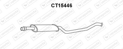 CT15446 VENEPORTE Предглушитель выхлопных газов