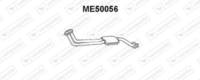 ME50056 VENEPORTE Средний глушитель выхлопных газов