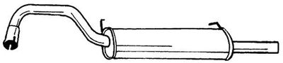 53614 SIGAM Глушитель выхлопных газов конечный