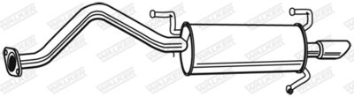 21376 WALKER Глушитель выхлопных газов конечный