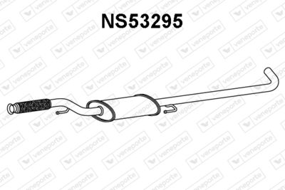 NS53295 VENEPORTE Предглушитель выхлопных газов