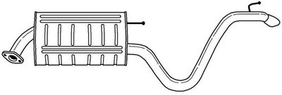 24641 SIGAM Глушитель выхлопных газов конечный