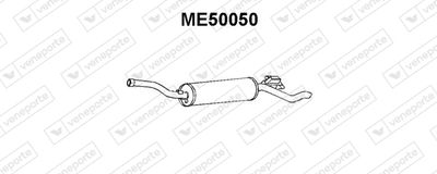 ME50050 VENEPORTE Глушитель выхлопных газов конечный