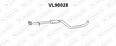 VL90028 VENEPORTE Предглушитель выхлопных газов