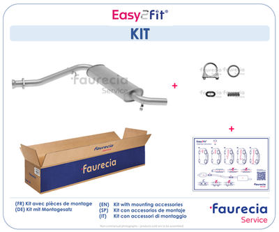 FS55289 Faurecia Предглушитель выхлопных газов