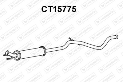 CT15775 VENEPORTE Предглушитель выхлопных газов