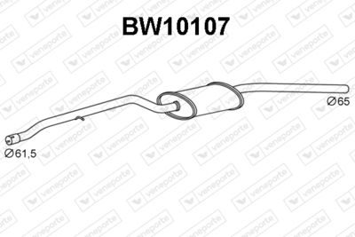 BW10107 VENEPORTE Предглушитель выхлопных газов