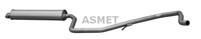 05205 ASMET Средний глушитель выхлопных газов