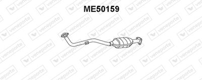 ME50159 VENEPORTE Предглушитель выхлопных газов