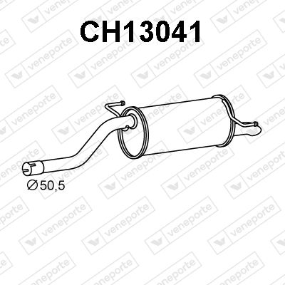 CH13041 VENEPORTE Глушитель выхлопных газов конечный