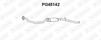 PG45142 VENEPORTE Предглушитель выхлопных газов