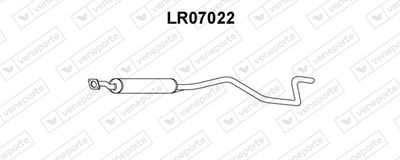 LR07022 VENEPORTE Предглушитель выхлопных газов