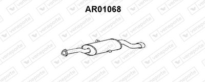 AR01068 VENEPORTE Глушитель выхлопных газов конечный