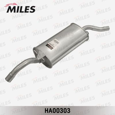 HA00303 MILES Глушитель выхлопных газов конечный