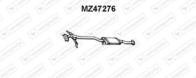 MZ47276 VENEPORTE Предглушитель выхлопных газов