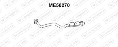 ME50270 VENEPORTE Предглушитель выхлопных газов