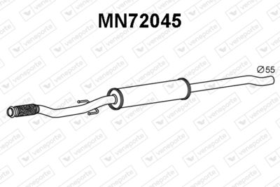 MN72045 VENEPORTE Предглушитель выхлопных газов